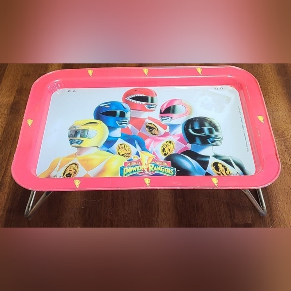 Power Rangers vintage 1994 TV tray